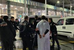 Terminaldeki şüpheli valizden kıyafet çıktı