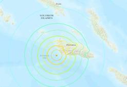 Solomon Adaları’nda 7 büyüklüğünde deprem meydana geldi
