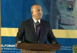 Çavuşoğlu, BM Medeniyetler İttifakı forumunda konuştu