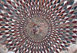 Medusa mosaic will be covered to protect it from winter conditions