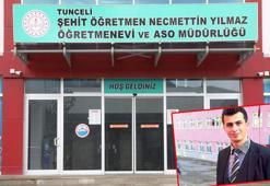 Şehit Necmettin öğretmenin ismi, öğretmenevinde yaşayacak