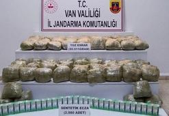 Van'da, arazide 80 kilo 911 gram toz esrar ele geçirildi