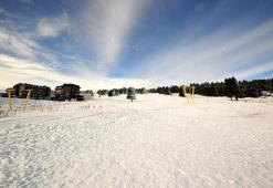 Uludağ'da kar kalınlığı 3 santimetre