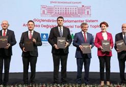 6'lı masanın anayasa değişikliği önerisi açıklandı