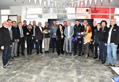 Sporun ünlü isimlerinden fabrika ziyareti