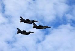 MSB, F-16’ların Edirne’de selamlama uçuşuna ait havadan görüntüleri paylaştı