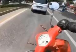 İstanbul'daki motosiklet kazaları kamerada