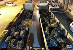 Yurt dışından kaçak araç motoru getiren şüpheli yakalandı