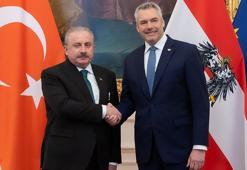 TBMM Başkanı Şentop, Avusturya Başbakanı ile görüştü