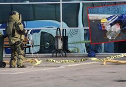 Terminalde fünyeyle patlatılan şüpheli çantadan salça ve zeytinyağı çıktı