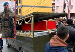 Şehit Uzman Çavuş Yiğit için Arnavutköy'deki evinin önünde helallik alındı