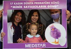 790 gram doğan Ayza, 3’üncü yaş gününü hayata tutunduğu hastanede kutladı