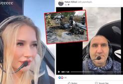 Lisans yolunda son uçuş; kazadan hemen önce çekilen görüntüleri ortaya çıktı