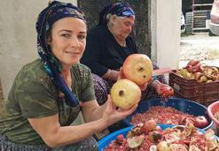Yörük kadınların 'nar ekşisi' mesaisi