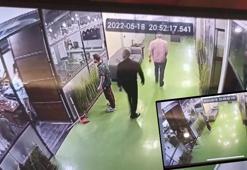 Eski ortağın mahkemelik olan baskını kamerada