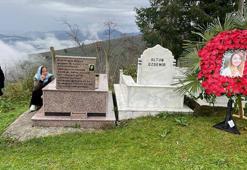 Evinin önünde öldürülen Ceren Özdemir için mezarı başında anma