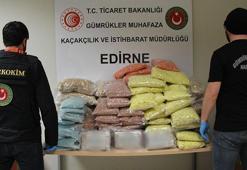 Bakan Muş: Kapıkule'de 442,7 kilo uyuşturucu ele geçirildi