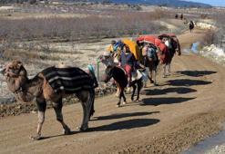 Sarıkeçili Yörüklerin develi 'kış yurdu' yolculuğu