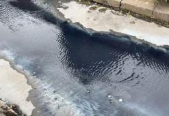 Ayvalıdere'de mavi renkte akan su endişe yarattı