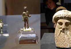 2 bin yıllık 'Hermes' ve 'Herme' heykelcikleri ilk kez sergide