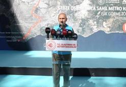 Bakan Karaismailoğlu: Gebze OSB-Darıca Sahil metrosu tünel kazıları 18 ayda bitirildi