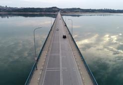 Köprüde trafik güvenliği için 'dubalı' önlem