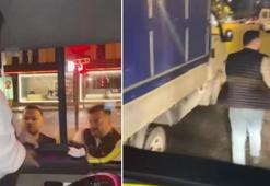 Ataşehir'de yol verme kavgasında İETT otobüsü şoförüne saldırı