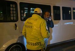Sahte plakayla yolculuk yaparken polise yakalandı