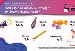 Arkadaşlık araştırmasının sonucuna göre en önemli özellik dürüstlük