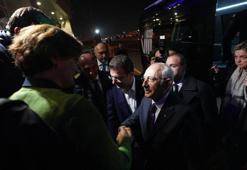 Kemal Kılıçdaroğlu, İmamoğlu'na verilen cezanın ardından İstanbul'a geldi