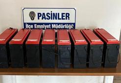 Baz istasyonlarının akülerini çalan 2 şüpheli, tutuklandı