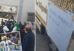 Messi'nin gol atması için 2 bin kişilik lokma dağıttırdı