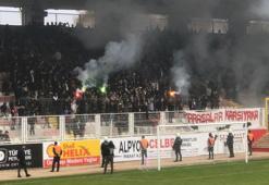 Batman Petrolspor ve Şanlıurfaspor maçı saha olayları nedeniyle tatil edildi