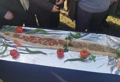 Samsun'da 55 metrelik pide, saniyeler içinde tüketildi