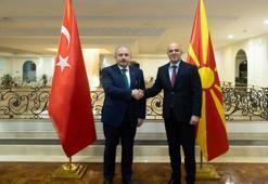 TBMM Başkanı Şentop, Kuzey Makedonya Başbakanı Kovacevski ile görüştü