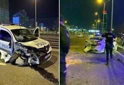 Avcılar'da başlayan hırsız kovalamacası Beylikdüzü'nde kazayla bitti