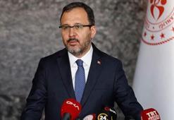 Bakan Kasapoğlu: Tüm branşlarda zirvede olduğumuz bir süreç olacak