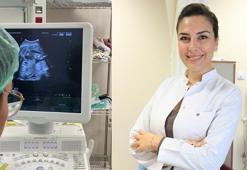 Anne karnında idrar çıkış yolunda darlık tespit edilen bebeğe stent takıldı