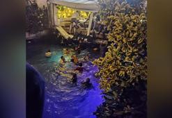 Bebek'te restoranın olduğu iskele çöktü: 4 yaralı