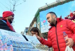 200 milyon liralık büyük ikramiye için Kadıköy’de gezici bayilere yoğun ilgi