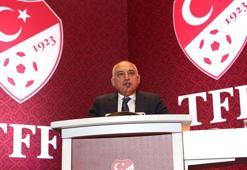 TFF Başkanı Büyükekşi, Spor Toto 1. Lig kulüp başkanları ile bir araya geldi