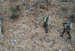 Dron ile tespit edilen kaçak avcılara para cezası