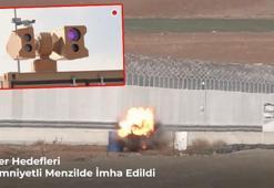 Yüksek güçlü lazer silahı ALKA hedefi, tam isabetle vurdu