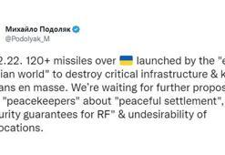 Podolyak: Rusya tarafından 120’den fazla füze atıldı