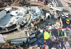 Ataşehir'de metro şantiyesinde 3 metre yüksekten düşen işçi yaralandı