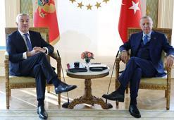 Cumhurbaşkanı Erdoğan, Karadağ Cumhurbaşkanı Cukanoviç ile görüştü