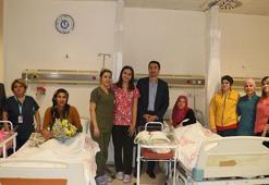 Diyarbakır'da yeni yılın ilk bebekleri 'Zeynep Lina' ve 'Nisa'