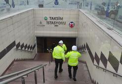 Taksim metrosunda yolcu raylara düştü