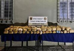 MSB: Van sınırında 215 kilo uyuşturucu ele geçirildi