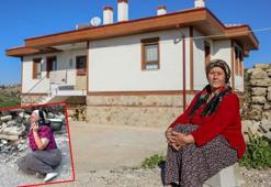 Büyük yangında 'Böyle acı mı olur Allah'ım' diye ağlayan kadın yeni evine kavuştu